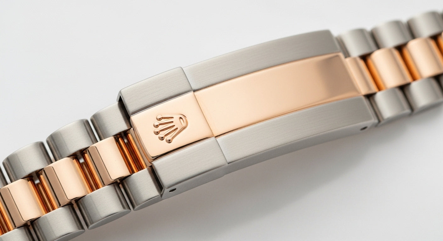 Rolex Datejust 36 – Chocolate Dial, Rose Gold & Steel Jubilee Bracelet