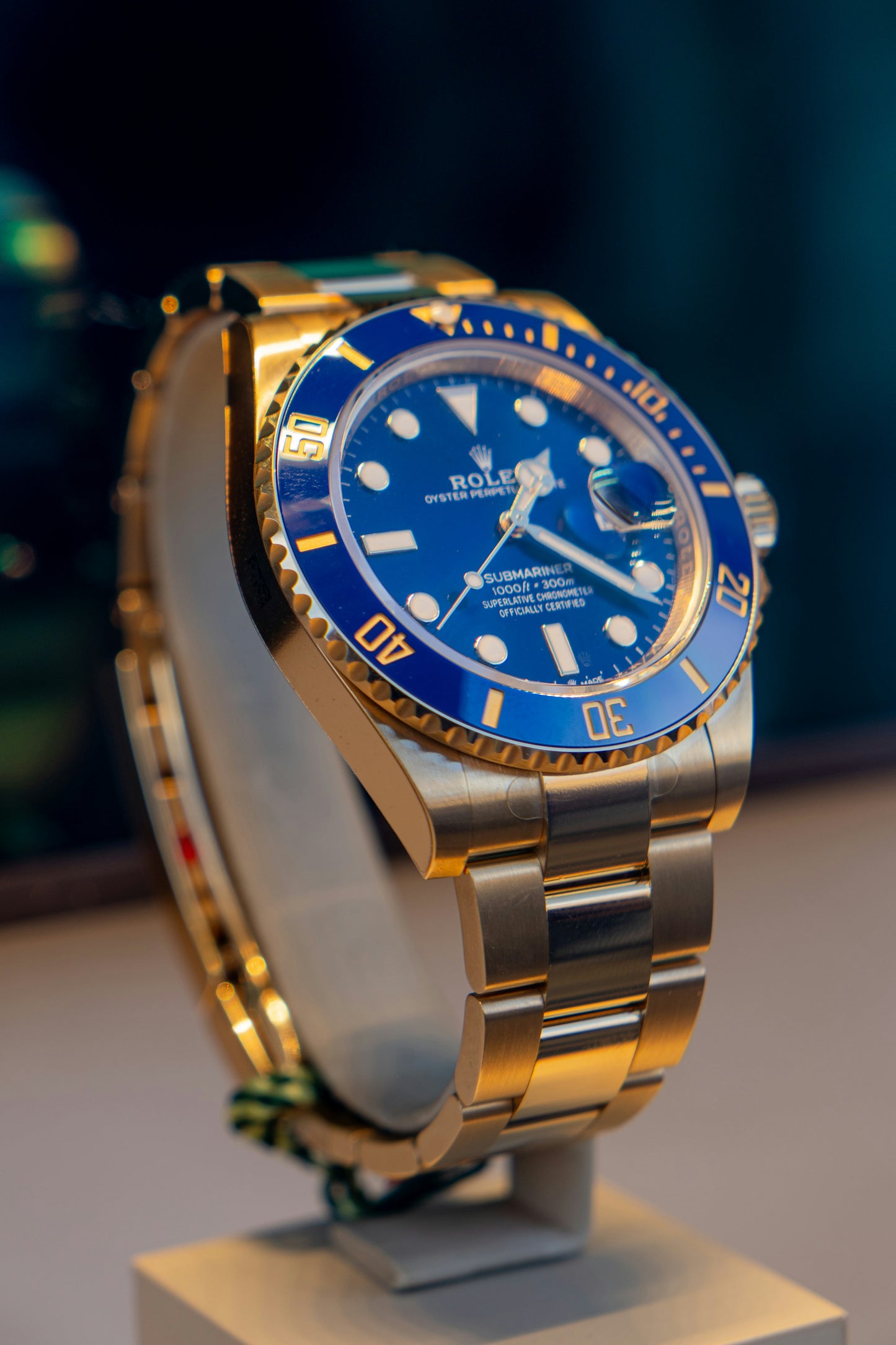Rolex Submariner Date "Bluesy" – Royal Blue Dial, 18k Yellow Gold & Oystersteel