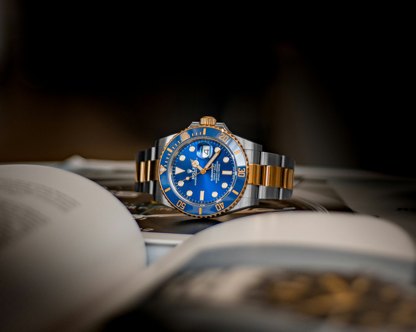 Rolex Submariner Date "Bluesy" – Royal Blue Dial, 18k Yellow Gold & Oystersteel
