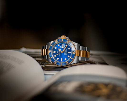 Rolex Submariner Date "Bluesy" – Royal Blue Dial, 18k Yellow Gold & Oystersteel